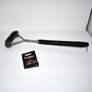 GRILLART Grill Brush [Wire + Helix] 2-in-1 BBQ Cleaning Brush – 18” Grill Cleane